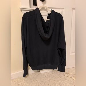 Black Off the Shoulder Aerie Sweater/Sweatshirt